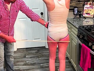 Naughty amateur teen has a voyeur fetish