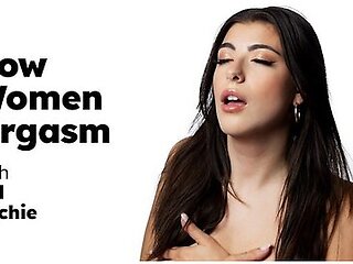 How Women Orgasm With The Attractive Gal Ritchie! Solo Female Masturbation! Full Scene