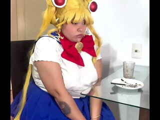 Chubby Sailor Moon Ripping Nasty Farts