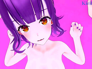 Nanase Suzuna and Yuhi Riri intense sex. - Nijisanji VTuber POV Hentai