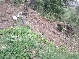 Part 2 - Desi outdoor sex with a stranger girl in the jungle.