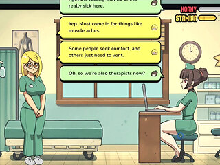 Hentai Game - Problematic Student - Lvl 2 Teacher Fucks Students