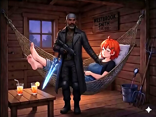Girl on the farm