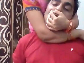 Handling Her Husband with Handgag!