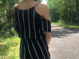 Peeing by the Road - Caught! Bad Audio