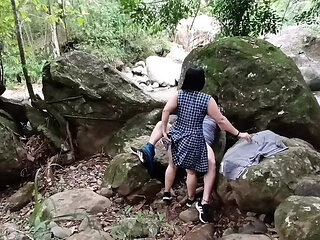 Amateur Colombian Teen Rough Anal & Blowjob Outdoor Sex - VenusAndZeus Homemade Compilation