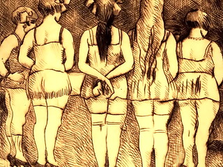 vintage erotic art