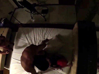 Subtitled-ripped Bodybuilder Bull Fucks Hotwife Anal Raw POV: Cuck Hubby Films Double BJ & Screaming Orgasms