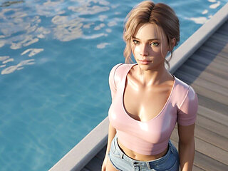 My Hot Roomate Is Teasing Me and I Fucked Her Tight Pussy and Ass