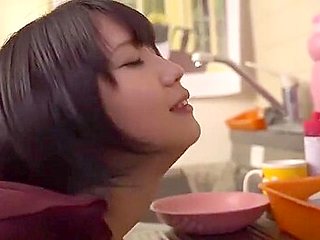 Newest Japanese girl in Unbelievable Group Sex JAV movi...