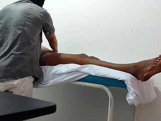 THE DOCTOR GIVES SPECIAL ATTENTION AND SENSUAL MASSAGE TO HIS FEMALE PATIENT