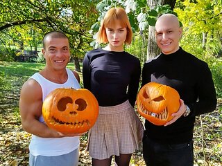 Dolly Dyson No Nut November Part 1 - Double Penetration Threesome