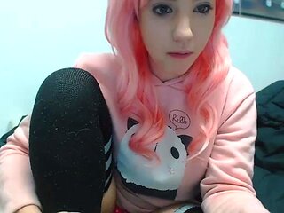 Amateur pantyhouse webcam teen strips and strokes her vagina
