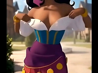 Esmeralda Disney nude