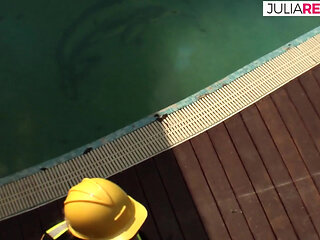 Blonde licks lovers ass and pussy and fingers her deep