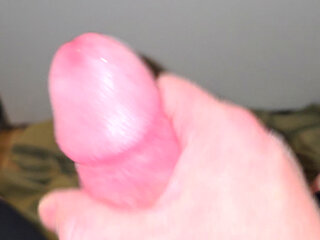 Cock cumming out of boxers