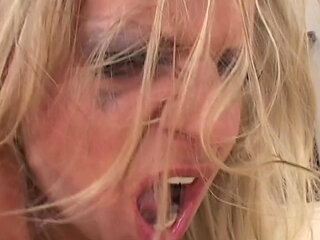 Anonymous Sara Gets Both Her Holes Plugged by Two Seriously Horny Anal Guys