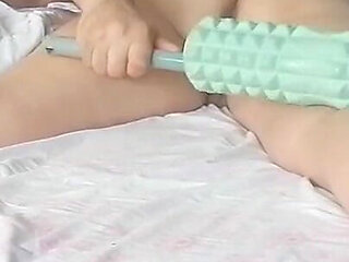 Sensual Massage of a Hot Couple with Oil on the Body