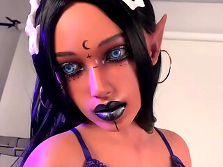 When the dark, mysterious elf girl casts her spell on you in bed, you can only obey