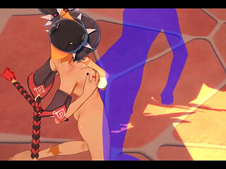 Genshin Impact Hentai - Xinyan Hardsex - Japanese Asian Manga Anime Film Game Porn