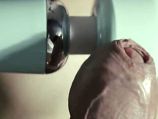 First I Use My Vibrator to Make Him Cum Slowly, Then, with His Cum All Over Me, I Use It to Give Myself a Great Orgasm