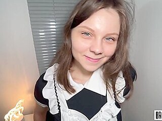 Teen 18+ Maid Exchange Sex For Cleaning Routine