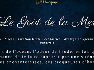 Le Go&ucirc_t de la Mer - French audio porn mermaid blowjob