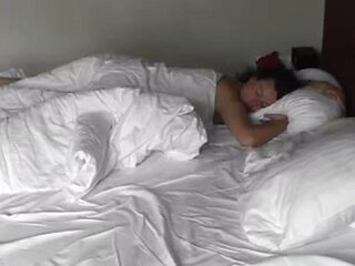 He annoys his wife when he wakes up to empty his balls: Doggy, Missionary  Hardcore Porn