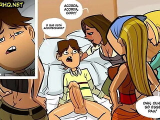 Total Drama Hentai Orgy - 5 Hot Girls Gangbang 1 Lucky Guy
