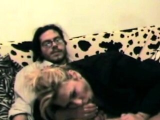 Curvy Blonde New Year Celebration