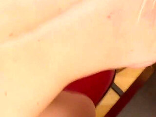 Big Boobs Blonde Accountant Helps Me to Get Over My Ex Wife