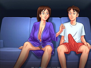 Let'_s Play - Summertime Saga, Blowjob on the couch