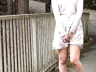 Asian Teen Mihono Fingered at Outdoor Date at Home and got a Blowjob