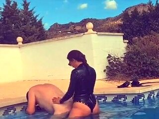 Danish Femdom - Pool Pegging