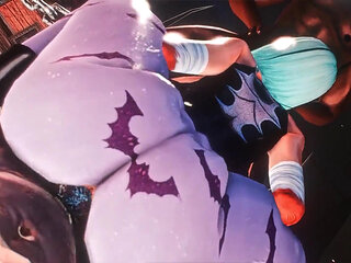 Morrigan Aensland in the Electron Temple (part 3)