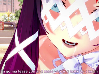 Columbina blowjob - Genshin Impact