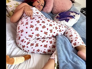Chubby BBW Goddess in Panties Farts on Bed Then Invites You to Smell All Night