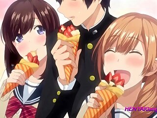 Shy Girl Kisses Hard and Gets Creampied