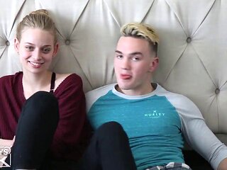 Hilly Billy Pounds Sarah Sunday in College Cowgirl