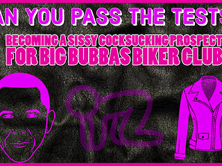 AUDIO ONLY - Becoming a sissy cocksucking prospect for big bubbas biker club