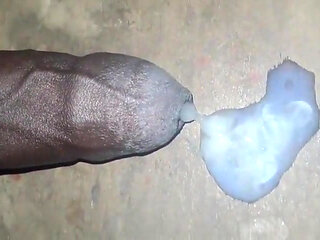 A Big Black Cock Full of Cum