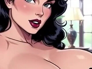 Ai Incredible Classy Cartoon Ladies