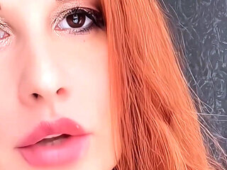 Eating Cream From Fingers, Mouth & Tongue Tease