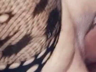What a Delicious Pussy My Stepmother Has, How She Likes It When the Whole Big Dildo Is Stuck in Her.