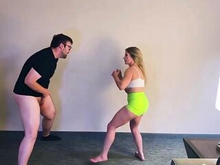 ONLYBALLKICKING - Body By Ballbusting - Claire Irons