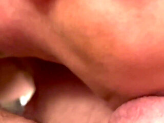 Whore Moan Epic Blowjob and Swallow
