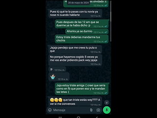 SE PUSO MUY CALIENTE Y LE HICE UN MASAJE A MI MEJOR AMIGA EN LAS NALGOTAS
