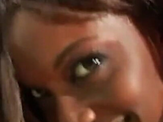 Black Slut in Sexy Black Boots Has an Anal Threesome Fuck