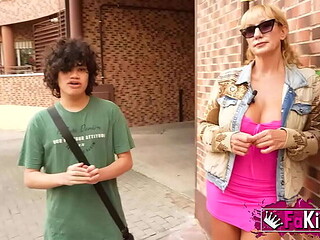 Young Alex F Gets Schooled by 49-Year-Old MILF Victoria Vera