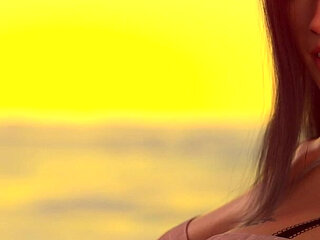 Dominos Beach 16 John First Date Fiona Boat Ocean Sunset Sfw